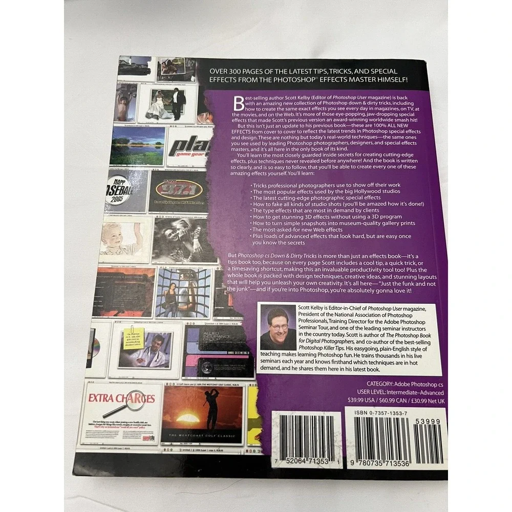 Photoshop CS Down‎ & Dirty Tricks by Scott Kelby Paperback Book*